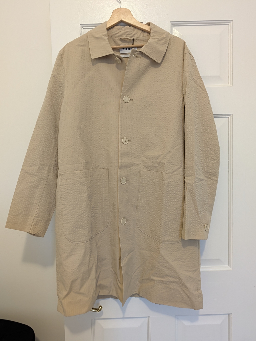 WEEKEND Beige Men's Lightweight Coat